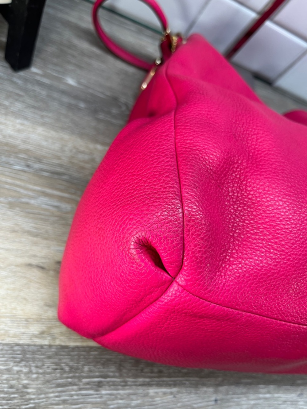 7000 Coach pink leather shoulder bag 7000COACHP - Picture 11 of 15